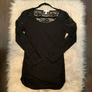 Ambiance Maternity, NWOT Lace Blouse, Medium